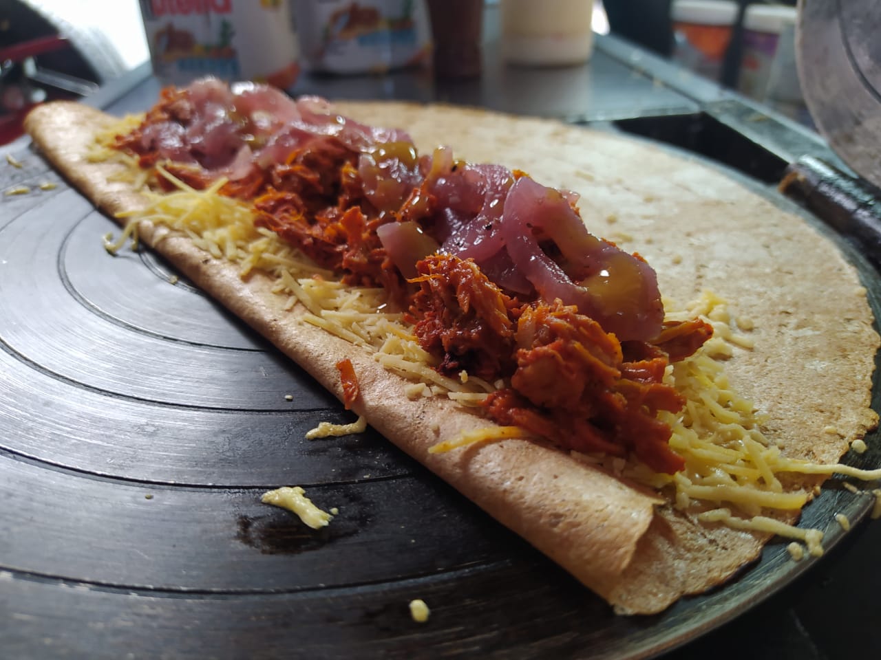 Marquesita de cochinita